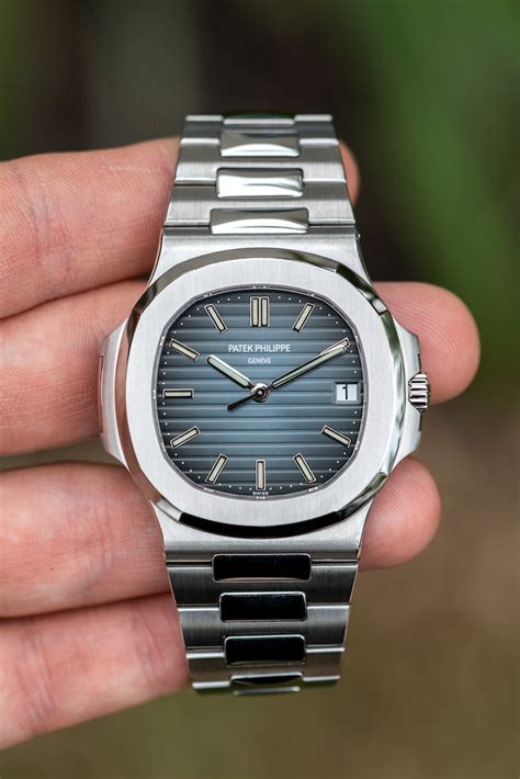 the patek philippe nautilus 5711 blue dial date|pp 5711 retail price.